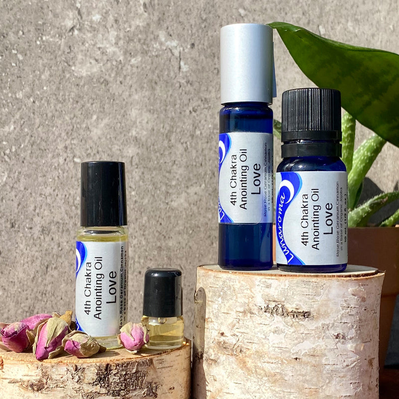 4th Chakra Anointing Oil - Love