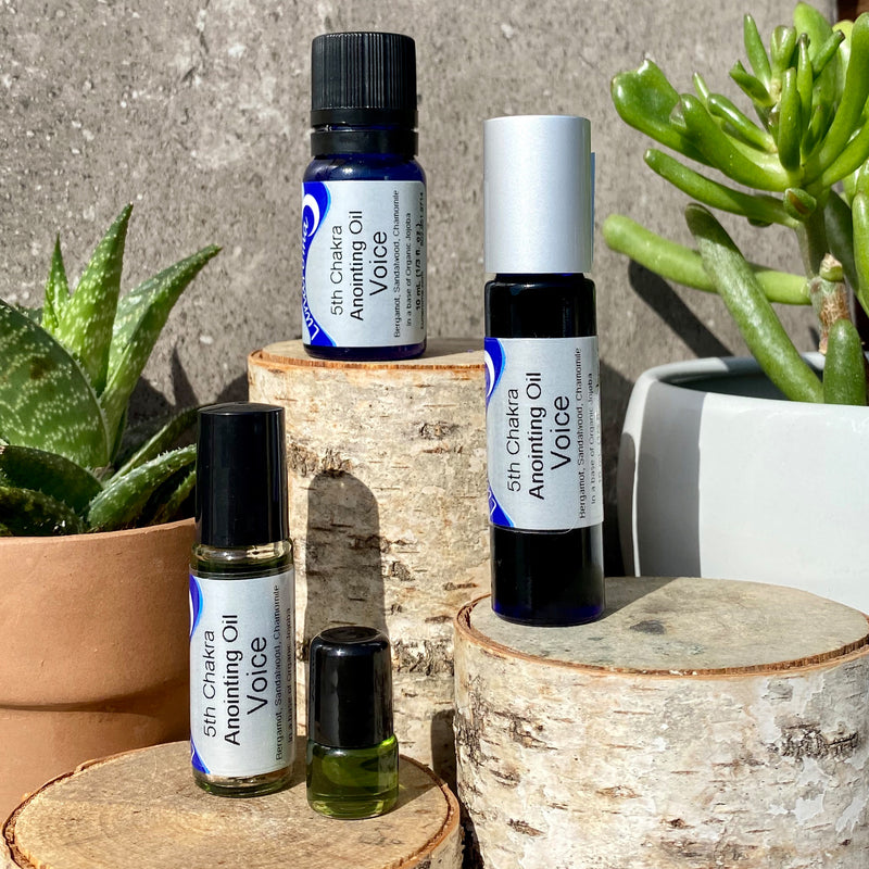 5th Chakra Anointing Oil - Voice
