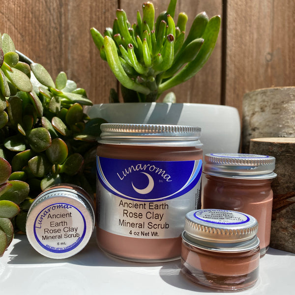 Ancient Earth Rose Clay Mineral Scrub