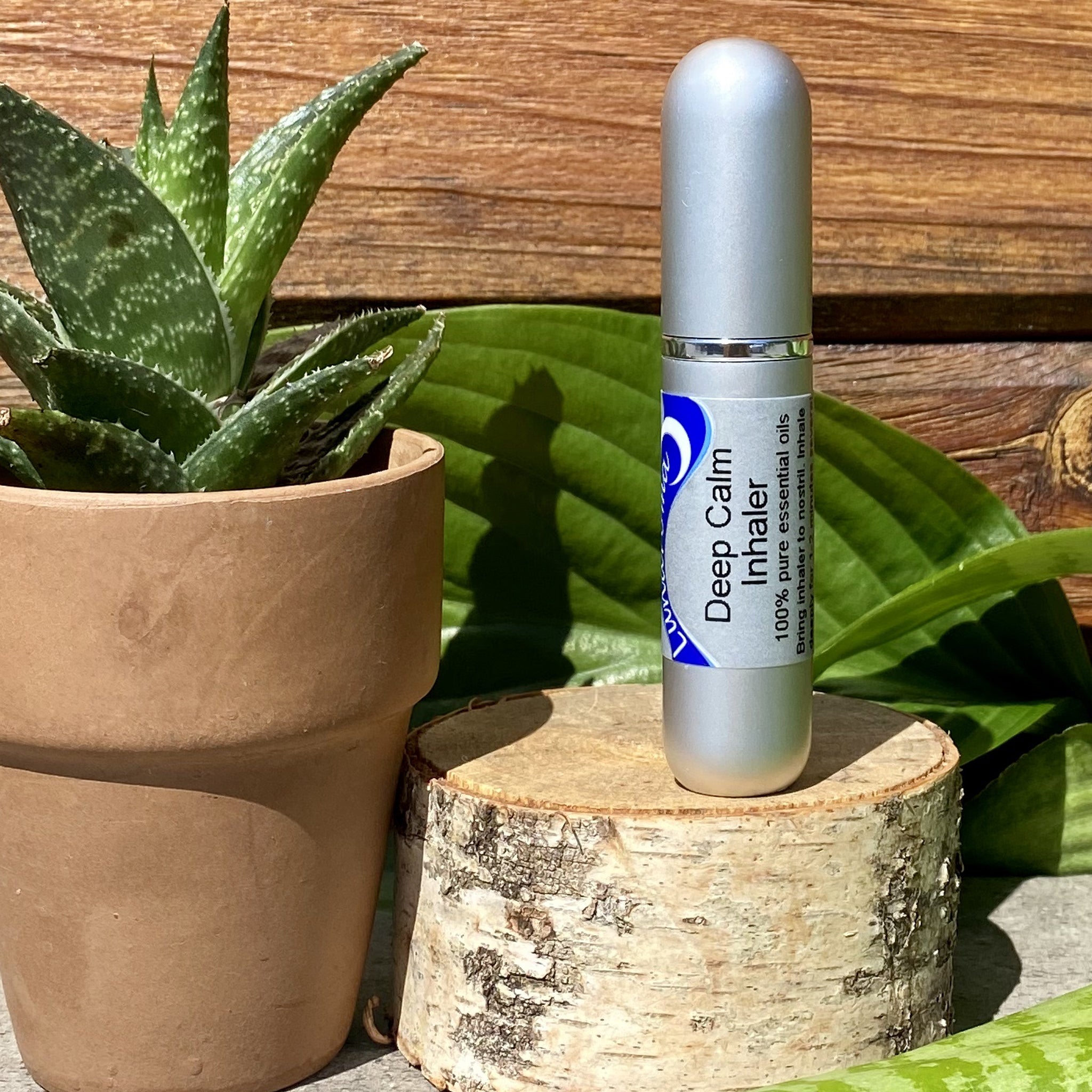 Calming Inhaler Deep Calm Inhaler – Lunaroma Aromatic Apothecary