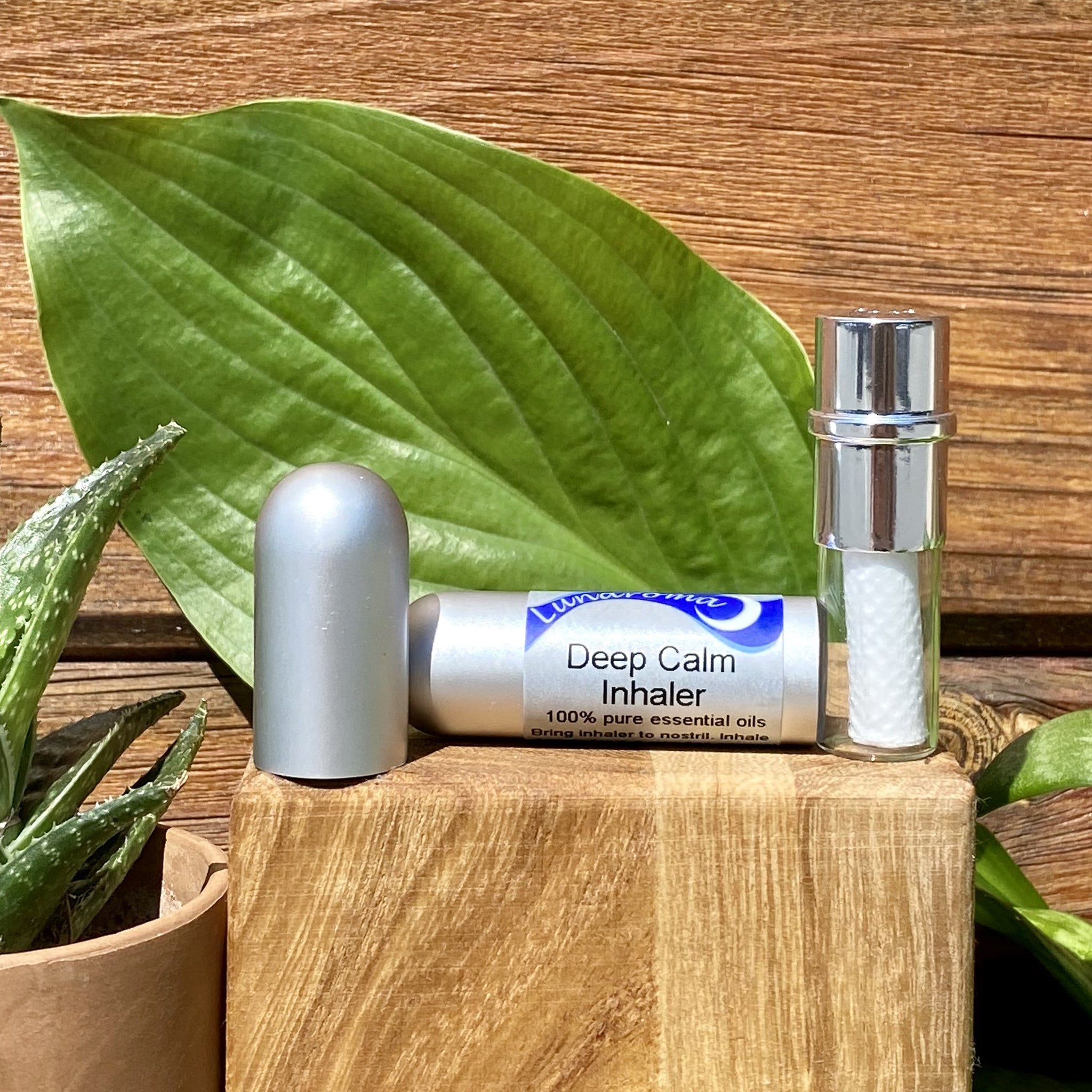 Calming Inhaler Deep Calm Inhaler – Lunaroma Aromatic Apothecary