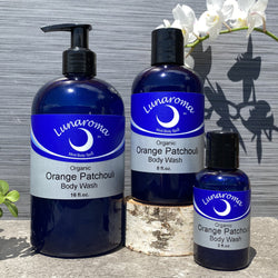 Orange Patchouli Organic Body Wash