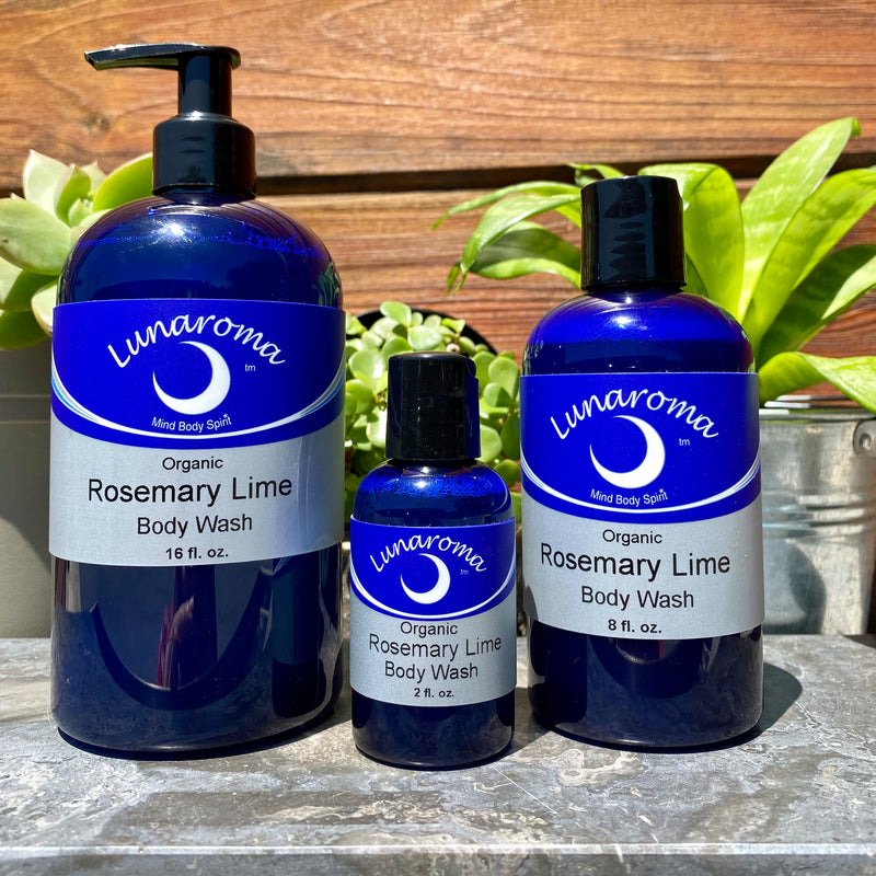 Rosemary Lime Organic Body Wash